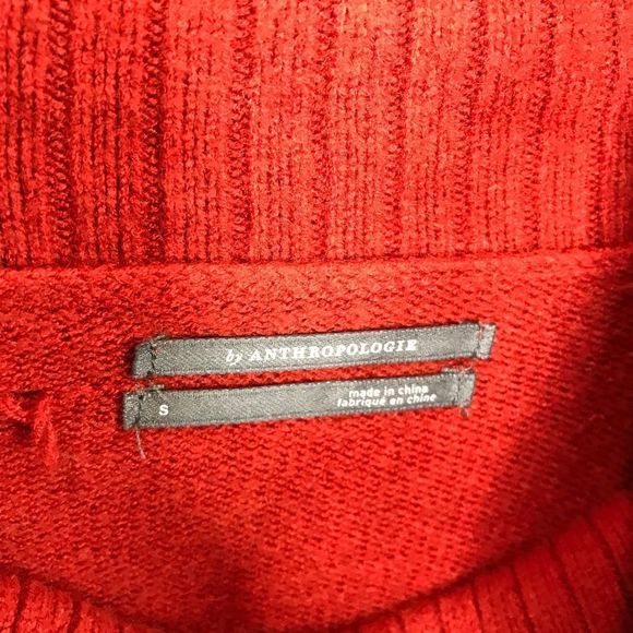 Antropologie oversized amazingly soft beautiful balloon sleeveless turtleneck - Picture 4 of 7